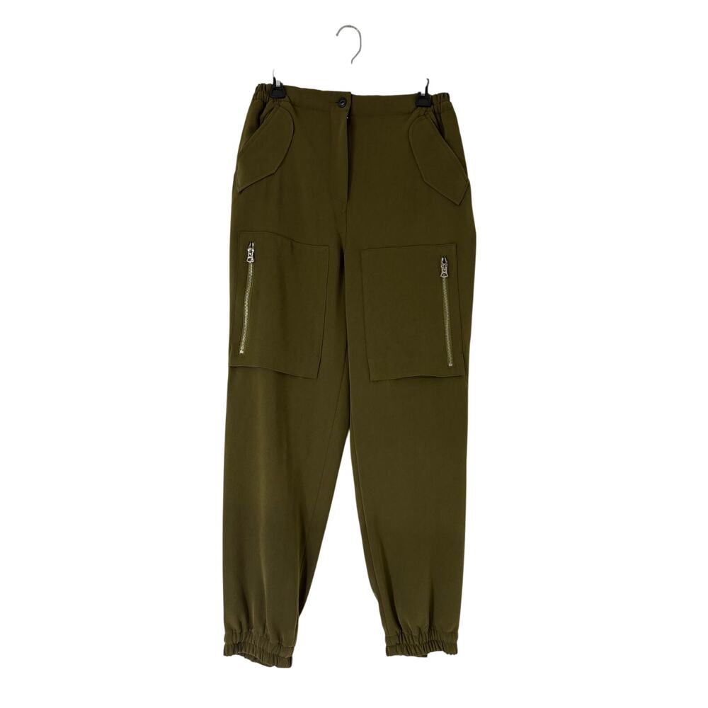 Vince Nile Olive Cargo Trousers Size 10 Utility